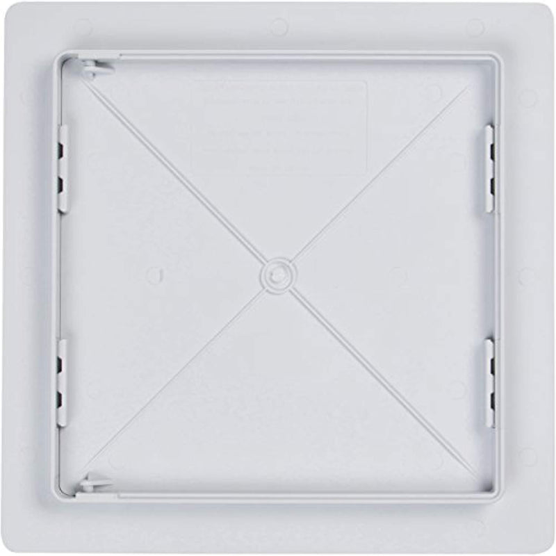 Wallo 10 X 10-Inch Plastic Access Door, Reinforced Hinged Access Panel for Drywall Walls and Ceilings. Perfect for providing service area for Plumbing/Wiring Applications and Electrical Access Panel