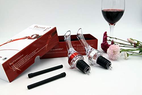 Wine Aerator Pourer And Decanter | Wine Aerator Pourer Spout | Wine Gifts | Chohey Premium Wine Aerating With Patented Design