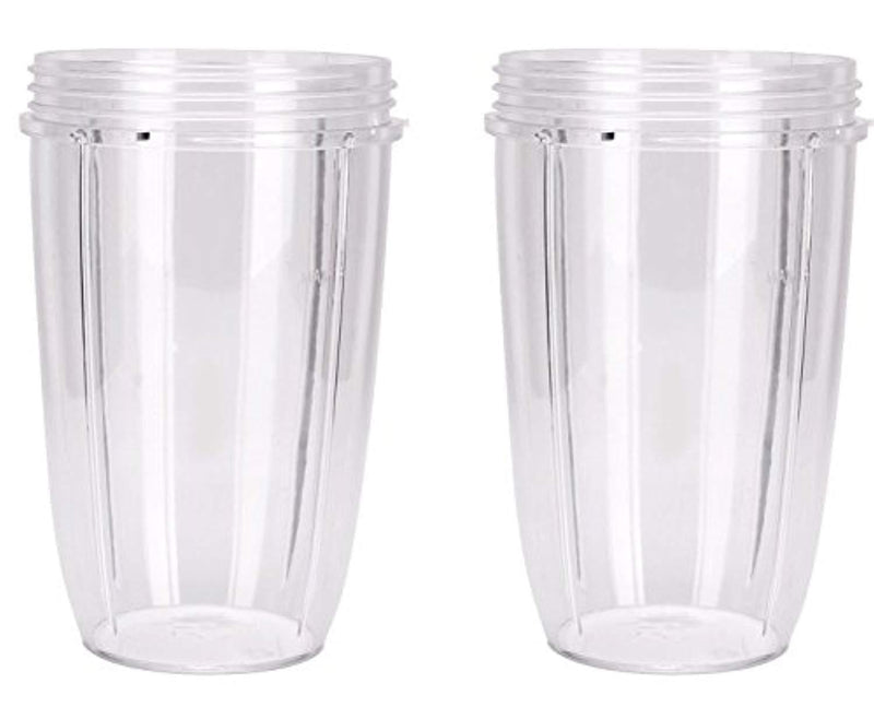 Preferred Parts NutriBullet Replacement Cups (Tall - 24-Once) | Premium NutriBullet Replacement Parts and Accessories (Pack of 2)