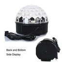 Bluetooth Party Lights,9 Colors LED Sound Activated Strobe Rotating Bluetooth Speaker Disco Ball Party Lights,Dj Stage Lighting with Remote Control for Halloween Party Xmas Bar Club Wedding Show