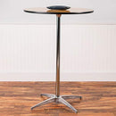 Flash Furniture 30'' Round Wood Cocktail Table with 30'' and 42'' Columns