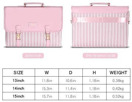 Laptop Bag 13.3 Inch - for Women Laptop Case Shoulder Messenger Macbook Pro Bag