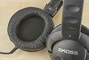 Koss UR20 Over-Ear Headphones, Flexible Sling Headband, Black