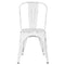 POLY & BARK EM-112-BLK-X4 Trattoria Side Chair in in Black (Set of 4)