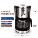 Single Serve Coffee Maker Brewers, One Cup Coffee Machine for Most Single Cup Pods including Pods by Comfee