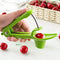 Cherry Pitter– Tekcast Olive and Cherry Pitter Remover Stoner Tool with Food-Grade Silicone Cup, Space-Saving Lock Design and Lengthened Splatter Shield Dishwasher Safe