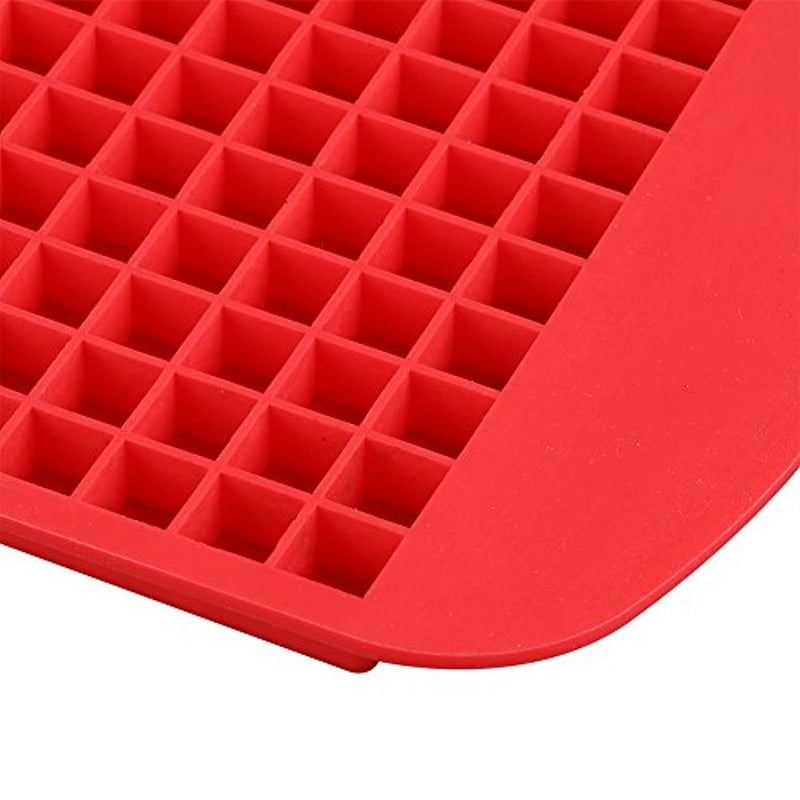 Mini Ice Cube Trays 160 Small Cube Silicone Molds For Kitchen Bar Party Drinks,BPA-Free,3 PCS