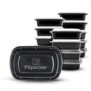 Fitpacker XL Meal Prep Containers BPA-Free Food Storage and Portion Control (38oz - Set of 16)