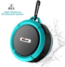 8Gtech Shower Speaker, 8Gtech Waterproof Wireless Bluetooth Speaker with 5W Driver, Suction Cup, Built-in Mic, Hands-Free Speakerphone, Portable Waterproof Bluetooth Speaker for Pool, Beach,Bicycle,Outdoor