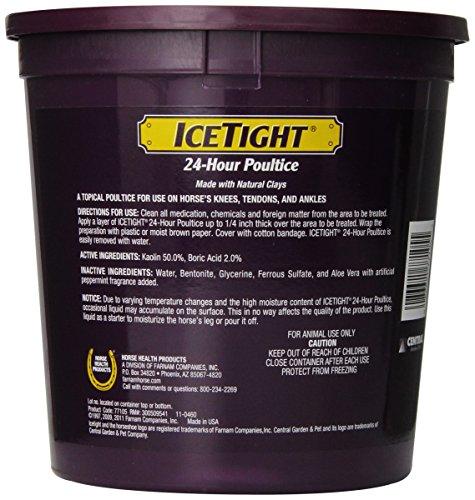 Horse Health Ice Tight Poultice for Horses | Use after Workouts or Races | For Use on Horse' Knees, Tendons and Ankles | Lasts 24 Hours