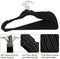 VEEYOO Premium Velvet Suit Hangers - Heavy Duty, Ultra Thin, Non Slip & Space Saving Clothes Hangers 360 Degree Chrome Swivel Hook Velvet Hangers for Coat Suit Shirt Dress Pants (Set of 50 PCS, Black)
