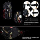 Fiblink Fishing Tackle Backpack Large Waterproof Tackle Bag Storage Outdoor Shoulder Backpack Cross Body Sling Bag