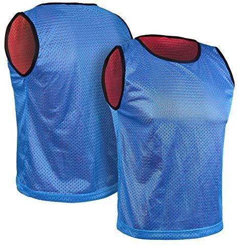 Athllete Reversible Mesh Pack of 6 Basketball Jerseys Lacrosse Top Tank Adult Teen Youth Kids Team Sports Scrimmage Vest