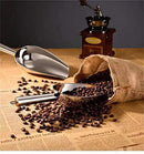 Fungun 4PCS Stainless Steel Scoop Set for Weddings Cube/Coffee Bean/Candy/Flour/Popcorn/Ice Cream-5/8/12/20 Oz