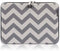 Runetz - MacBook Pro 15 inch Sleeve Hard Laptop Sleeve 15.4 inch Sleeve Notebook Computer Bag Protective Case Cover with Zipper - Chevron Gray