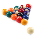 Godyluck 25MM / 38MM Children Billiards Table Balls Set Resin Small Pool Cue Balls Full Set