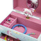 JewelKeeper Girl's Musical Jewelry Storage Box Pullout Drawer, Rainbow Unicorn Design, The Unicorn Tune