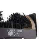 Rhino Bilt Folding Boot Scraper, The All-in-one Scrubber, Brush, Scraper, and Cleaner - No Mounting Required Indoor & Outdoor Use -Extremely Easy to use for Children & Adults!