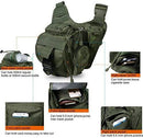 G4Free Tactical Messenger Fishing Tackle Side Bag EDC Sling Pack Utility Versipack