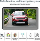 GPS Navigation for Car 7 Inch Vehicle GPS Navigation Portable Truck Navigator Touch Screen Multimedia Pre-Installed North America Lifetime Maps Free Update (8G/256M)