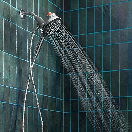 VOLUEX IN208C2 Aromatherapy Combination Handshower and Rainshower with INLY Shower Capsules, Chrome