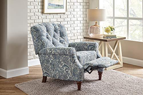 Lane Home Furnishings 6003-11 Zulu Indigo Hi Leg Recliner, Medium
