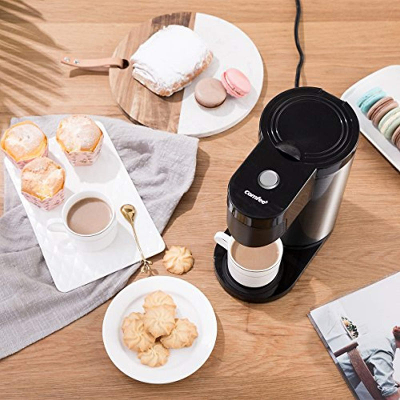 Single Serve Coffee Maker Brewers, One Cup Coffee Machine for Most Single Cup Pods including Pods