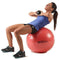 TheraBand Exercise Ball, Professional Series Stability Ball with 55 cm Diameter for Athletes 5'1" to 5'6" Tall, Slow Deflate Fitness Ball for Improved Posture, Balance, Yoga, Pilates, Core, Red