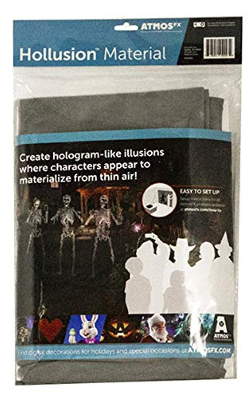 AtmosFX Hollusion Projection Material, Grey, 5.5 x 9 ft