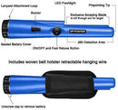 PiAEK Pin Pointer Metal Detectors for Adults/Kids, Handheld Fully Waterproof Pro Metal Detector High Sensitivity with Holster Treasure Hunting Blue
