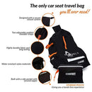 Heavy Duty Car Seat Travel Bag by Bear Century - Fit Most Carseat Models Including Backpack Straps, Side Pocket and Storage Pouch - Ideal for Airport Gate Check