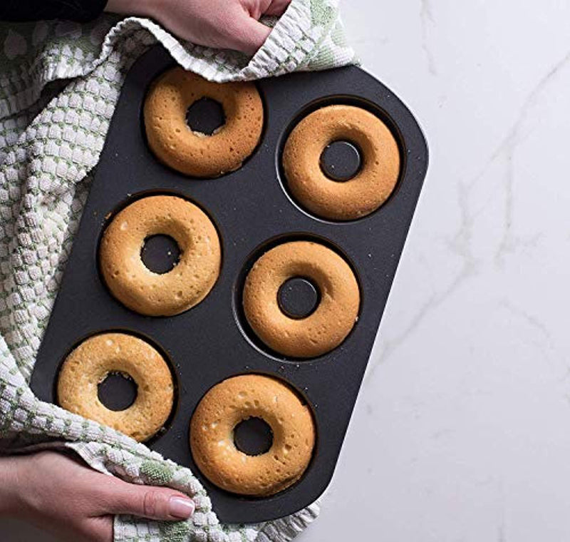 Bellemain Nonstick 6-Well Donut Pan - Set of 2