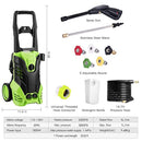 BEBEKULA 2030 PHC Electric Pressure Washer 1.76GPM w/Power Hose Nozzle Gun and 5 Quick-Connect Spray Tips