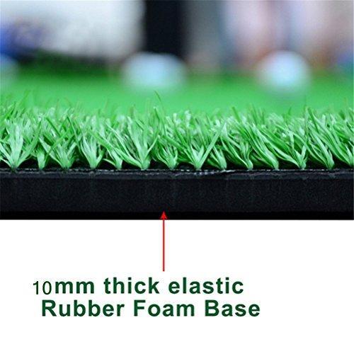 77tech Golf Putting Green System Professional Practice Large Indoor/Outdoor Challenging Putter Made of Waterproof Rubber Base Golf Training Mat Aid Equipment