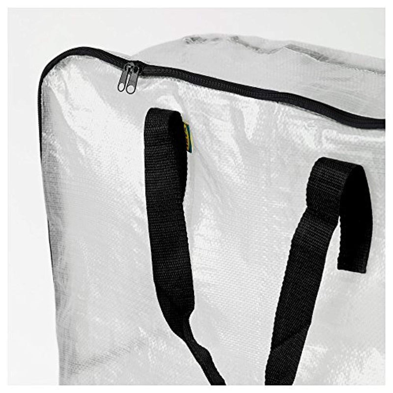 IKEA DIMPA 3 pcs Extra Large Storage Bag, Clear Heavy Duty Bags, Moth Moisture Protection Storage Bags