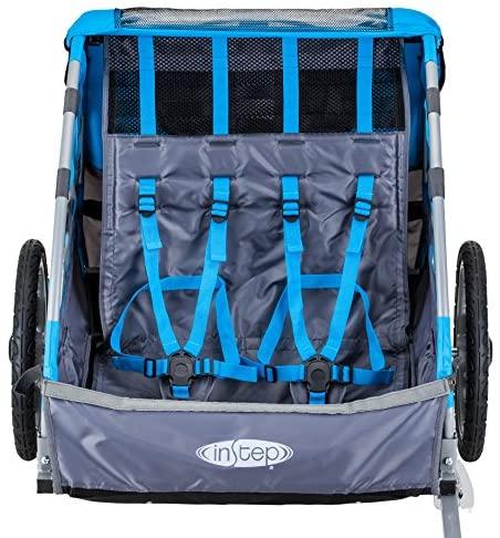 Instep Bike Trailer for Kids, Single and Double Seat