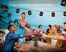 Gold Armour Solar Lights Outdoor - Flickering Flames Torch Solar Path Light - Dancing Flame Lighting 96 LED Dusk to Dawn Flickering Tiki Torches Outdoor Waterproof Garden (4 Pack)