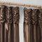Half Price Drapes PTCH-112-108-RU Ruched Faux Silk Taffeta Curtain, Platinum