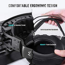 MODOHE EG3 Pro Gaming Headset with 3D Surround Sound, PS4 Xbox One Headset with Noise Cancelling Mic, Gaming Chat Headset, Over-Ear Gaming Headphones for PC, Xbox 1, PS4, Nintendo Switch