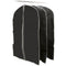 EZOWare 3 Pack Garment Bags, Black Breathable Garment Suit Dress Jacket Coat Shirt Dust Cover Bag - Set of 3