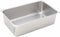 Winco 6-Inch Deep Stainless Steel Spillage Pan, Full Size