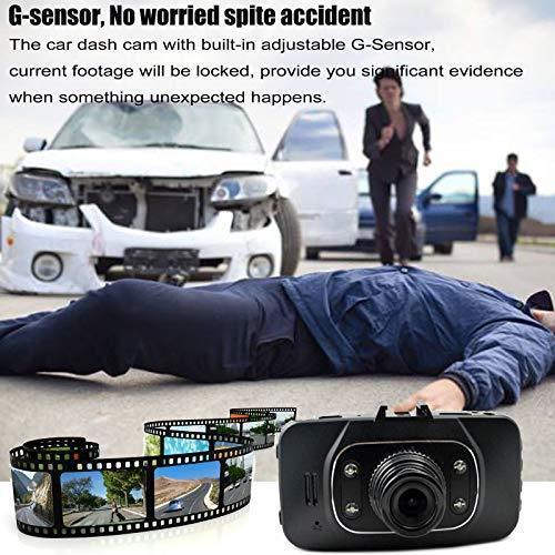 Dash Cam Car Recorder Camera Car DVR HD Night Vision with G-Sensor Loop Recording Motion Detection Dashboard Camera Vehicle Car Camera with 32GB TF Card for Most Cars Trucks (a100+)