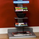 Southern Enterprises Spine Tower Shelf-Black