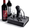 Wine Bottle Corkscrew Opener Set - Best Automatic Rabbit Level Style Opener With Bonus Aerator Decanter, Foil Cutter, Replacement and Gift Box