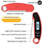 TSYMO  Digital Instant Read Meat Thermometer with Probe Fast Waterproof Thermometer with Back light and Calibration. Digital Food Thermometer for Cooking, Kitchen