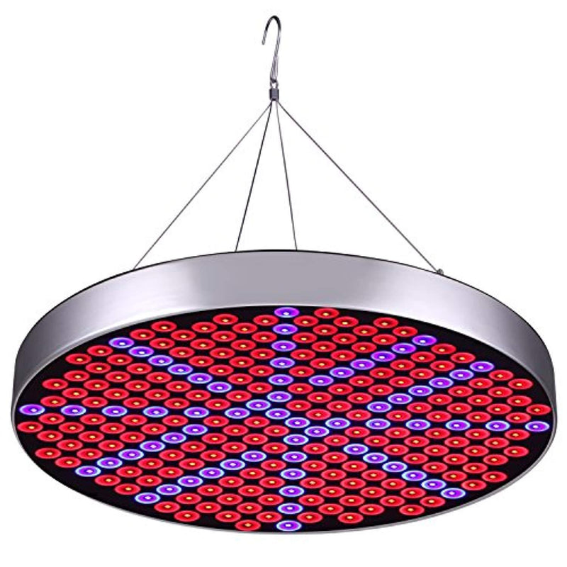 HYD-Parts 50W LED Plant Grow Lights, Shengsite UFO 250 LEDs Indoor Plants Growing Lamp with Red Blue Spectrum,Hydroponics Growth Light for Seedling,Vegetative&Flowering