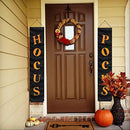 MORDUN Halloween Decorations Outdoor | Hocus Pocus Porch Sign | Witch Décor Banners for Party Yard Wall Outside Door Classroom Office