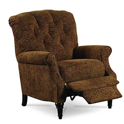 Lane Home Furnishings 6003-11 Zulu Indigo Hi Leg Recliner, Medium