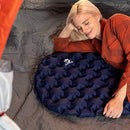 Camping Sleeping Pad - Ultralight Air Camping Mat - Best Inflatable Sleeping Pads for Camping, Backpacking, Hiking Camping Mattress - Lightweight Sleeping Mat - Compact, Durable Camping Pad Bed