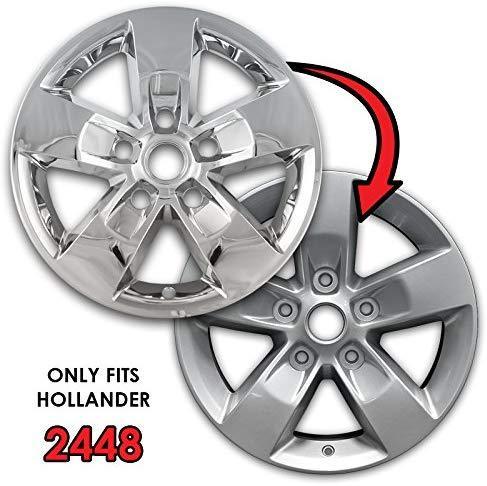 Upgrade Your Auto 17" Chrome Wheel Skins (Set of 4) for 2013-2017 Dodge RAM 1500-2448